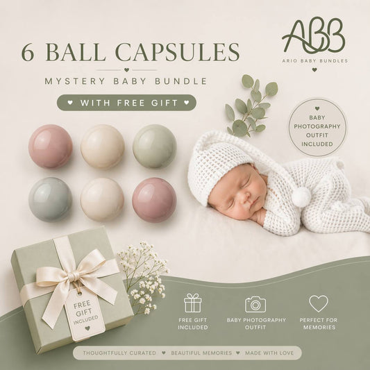 6 Ball Little Princess + Free Gift & Baby photography outfit