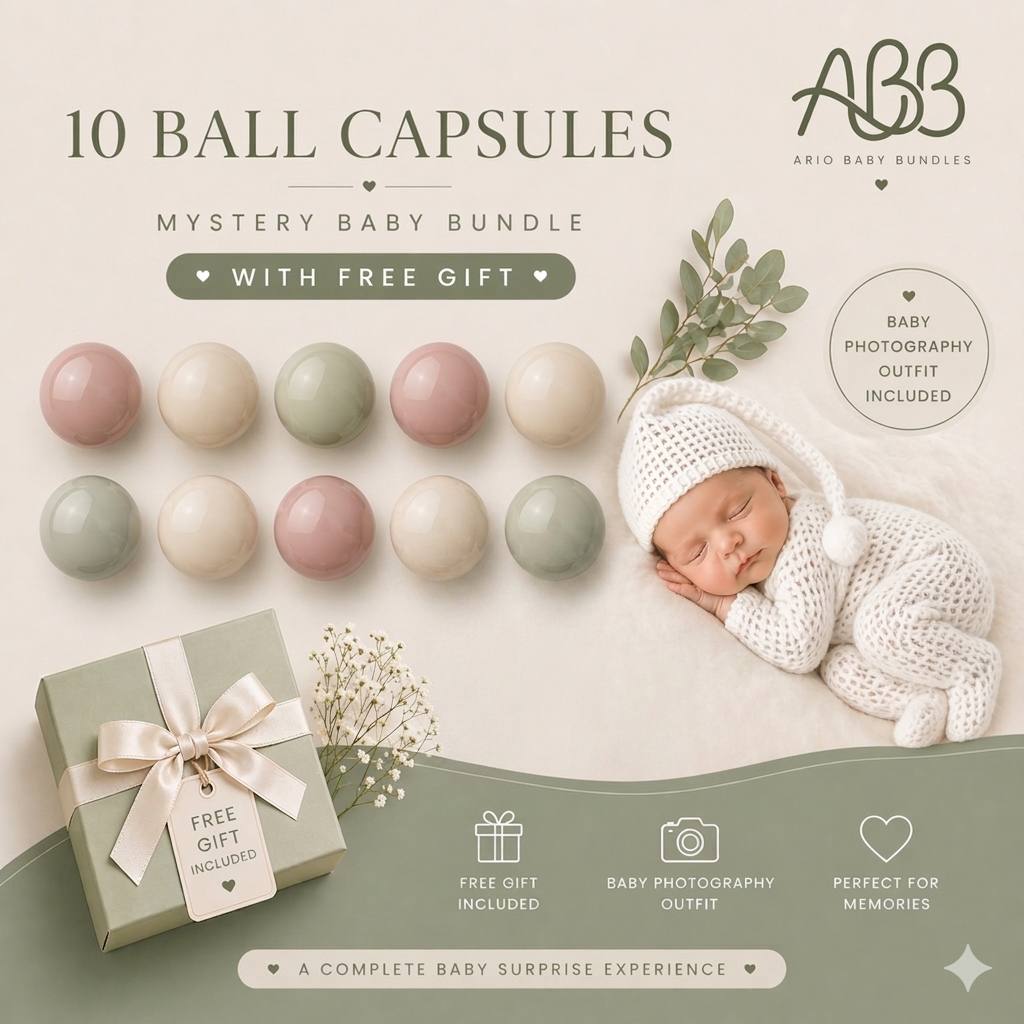 10 Ball Double Love+ Free Gift & 2 Baby photography outfit